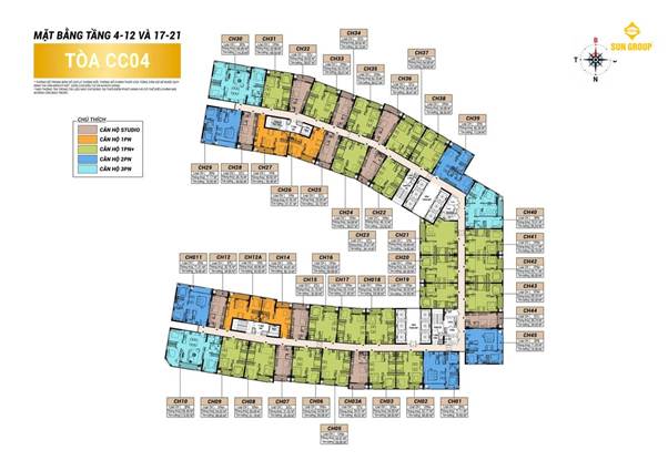 mat bang toa can ho sun group nha trang