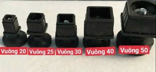 chân tăng chỉnh chiều cao 50mm,chân tăng chỉnh sắt hộp 50×50,.jpg