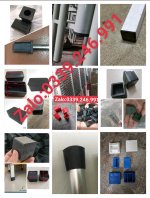 Bịt đầu sắt hộp, nút nhựa, nút chân cao su.jpg
